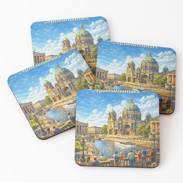 Item preview, Museum Island – Berlin Greetings (Urban Summertime Dreams) designed and sold by Earth Celebration Designs.