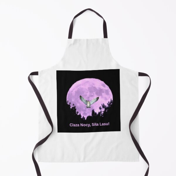 Item preview, Nocy, Siła Lasu – Polish Owl and Moon Design - Purple Edition designed and sold by AmberWit.