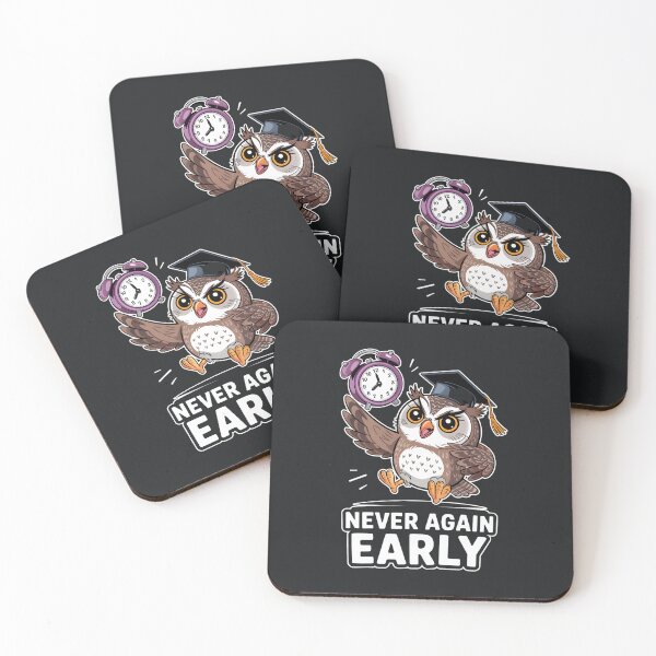 Item preview, Funny Owl – Graduation Humor Sleep Deprived Theme designed and sold by Taans-Creation.