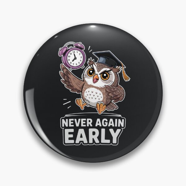 Item preview, Funny Owl – Graduation Humor Sleep Deprived Theme designed and sold by Taans-Creation.