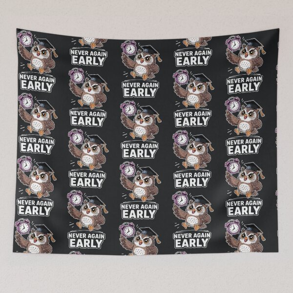 Item preview, Funny Owl – Graduation Humor Sleep Deprived Theme designed and sold by Taans-Creation.