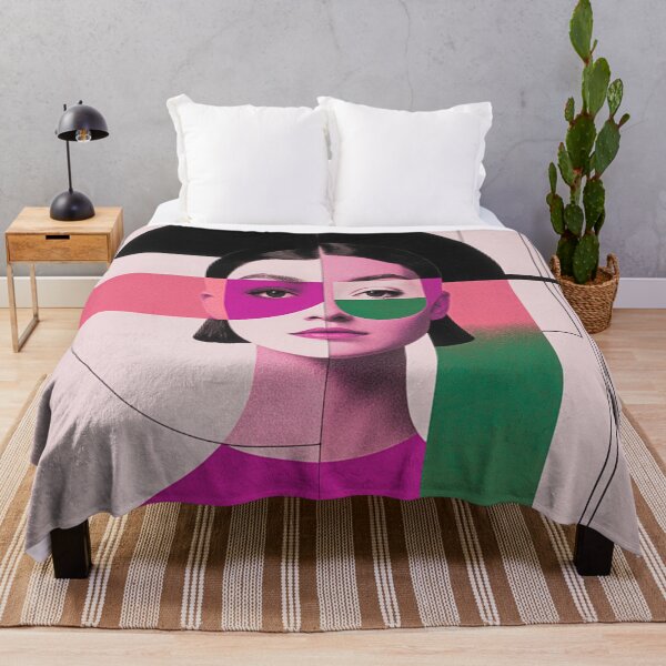 Item preview, Geometric Identity Portrait designed and sold by joycrysstudio.