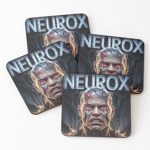 Item preview, Neurox Cyber Mind Colossus Superhero Comic designed and sold by Quirky Shirts.