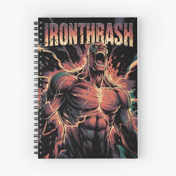 Item preview, Ironthrash Rage Unleashed Titan Superhero Comic designed and sold by Quirky Shirts.