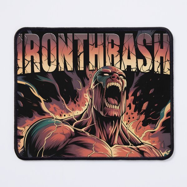 Item preview, Ironthrash Rage Unleashed Titan Superhero Comic designed and sold by Quirky Shirts.
