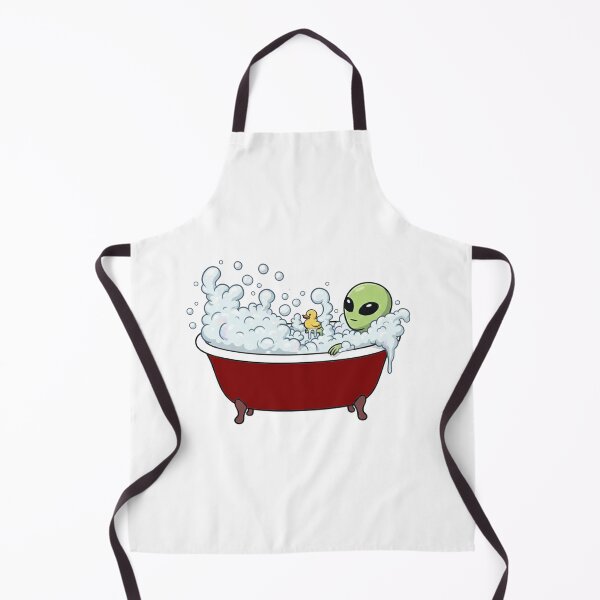 Item preview, Alien Taking a Bath designed and sold by Everyday Aliens.