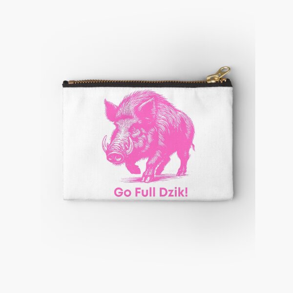 Item preview, Go Full Dzik – Wild Boar Power Design - Pink Edition designed and sold by AmberWit.