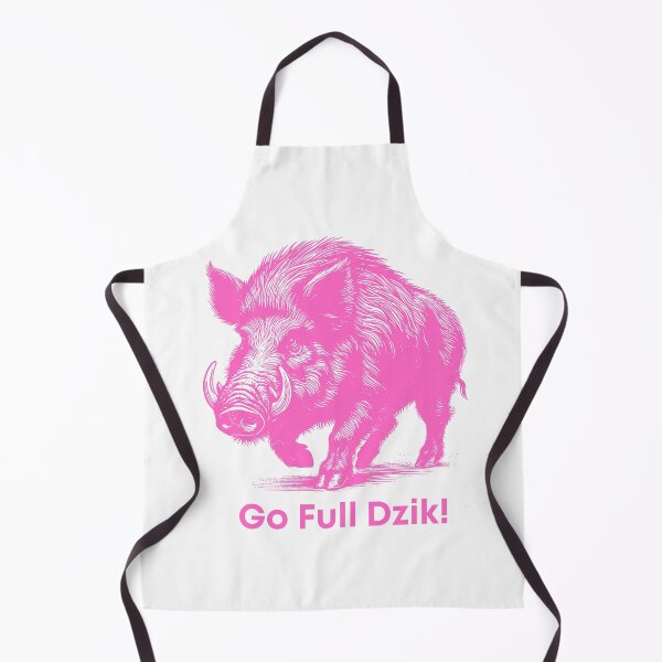 Item preview, Go Full Dzik – Wild Boar Power Design - Pink Edition designed and sold by AmberWit.