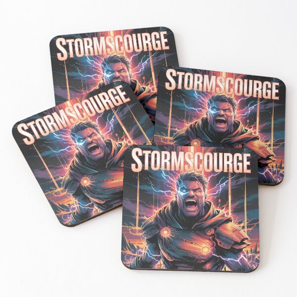 Item preview, Stormscourge Thunder Rage Champion Superhero Comic designed and sold by Quirky Shirts.