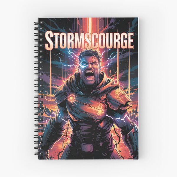 Item preview, Stormscourge Thunder Rage Champion Superhero Comic designed and sold by Quirky Shirts.