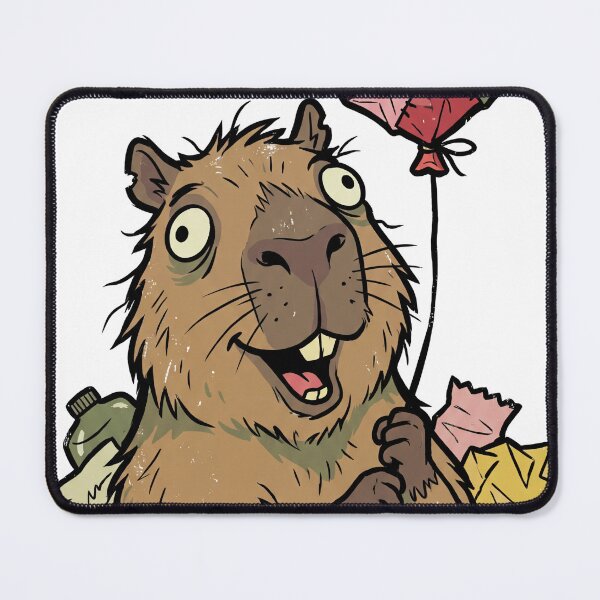 Item preview, Funny Capybara Valentine Ur My Trash Meme designed and sold by Bambear.