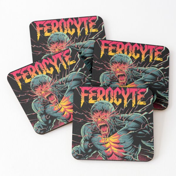 Item preview, Ferocyte Fury Burst Titan Superhero Comic designed and sold by Quirky Shirts.