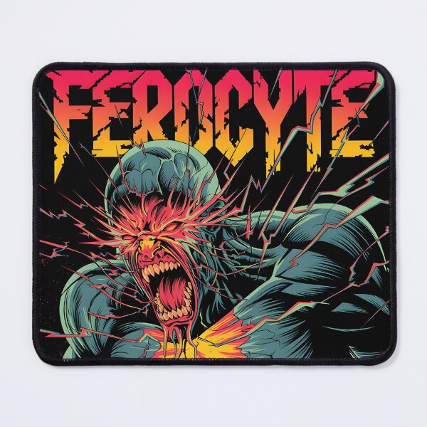 Item preview, Ferocyte Fury Burst Titan Superhero Comic designed and sold by Quirky Shirts.