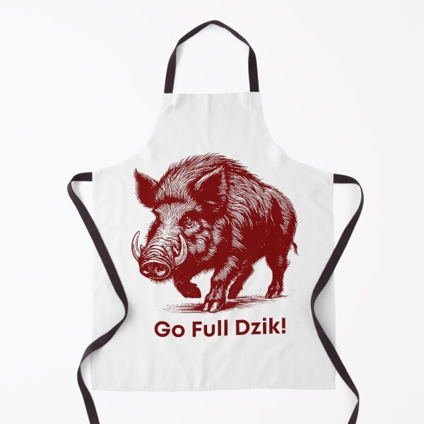 Item preview, Go Full Dzik – Wild Boar Power Design - Brown Edition designed and sold by AmberWit.