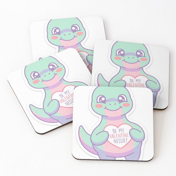 Item preview, Cute Nessie Loch Ness Monster Valentine designed and sold by Bambear.