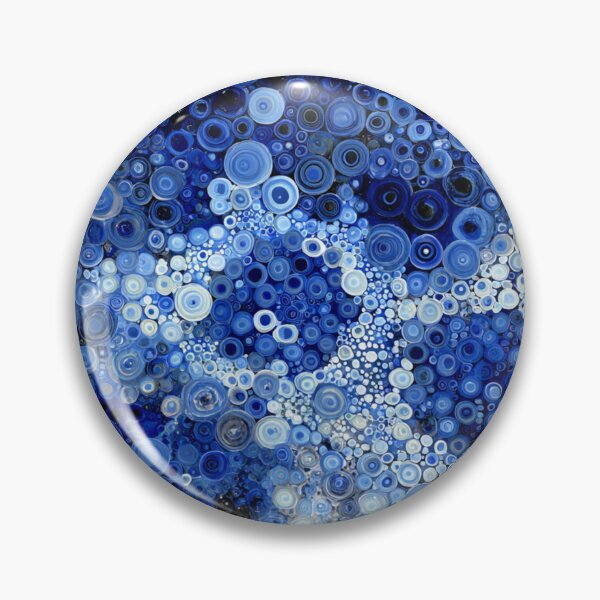 Item preview, Aboriginal Inspired Dot Art - Many Water Circles designed and sold by GrinGalore.