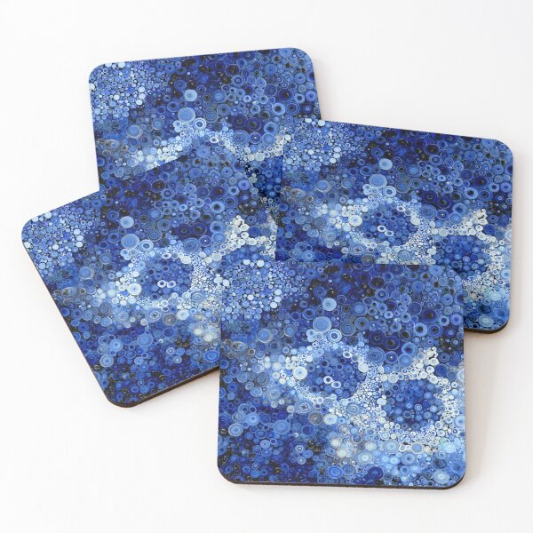Item preview, Aboriginal Inspired Dot Art - Many Water Circles designed and sold by GrinGalore.