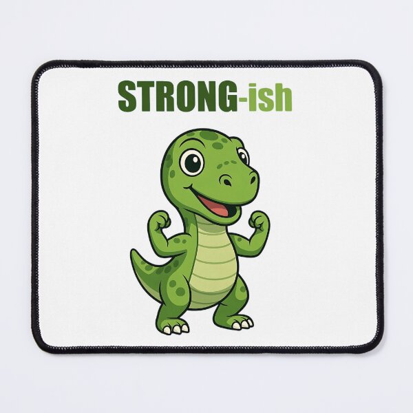 Item preview, Cute Dinosaur – Funny Fitness sarcastic Motivation Humor designed and sold by Taans-Creation.