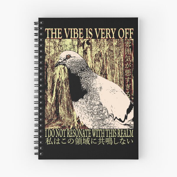 Item preview, The Vibe is Very Off Pigeon designed and sold by VintageMedatsu.