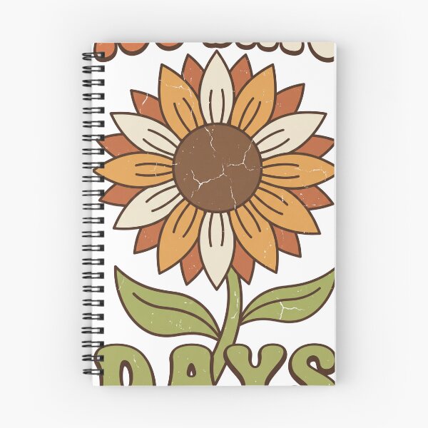 Item preview, 100 Days of School Retro Sunflower Vintage Flower designed and sold by Bambear.