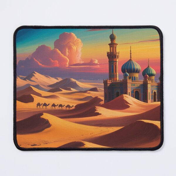 Item preview, А fantastical desert landscape. designed and sold by Lilashakti ⭐️ ⭐️ ⭐️ ⭐️ ⭐️.