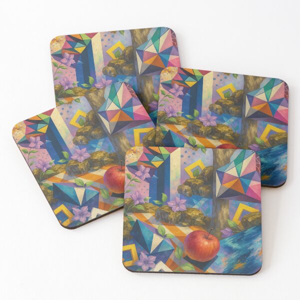 Item preview, Dreamscape of Nature and Geometry designed and sold by F4Fartbot.