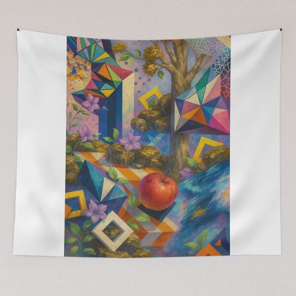 Item preview, Dreamscape of Nature and Geometry designed and sold by F4Fartbot.