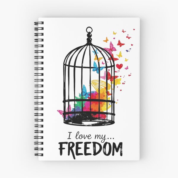 Artikelvorschau, Ich liebe meine Freiheit – Typografie für Fernweh-Reisen und Lifestyle entworfen und verkauft von Sparkofart07.