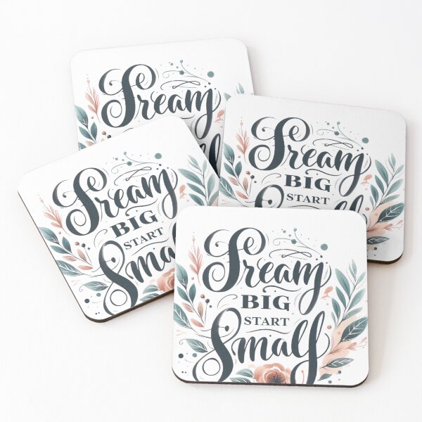 Item preview,  Dream Big Start Small designed and sold by SamaStudios.