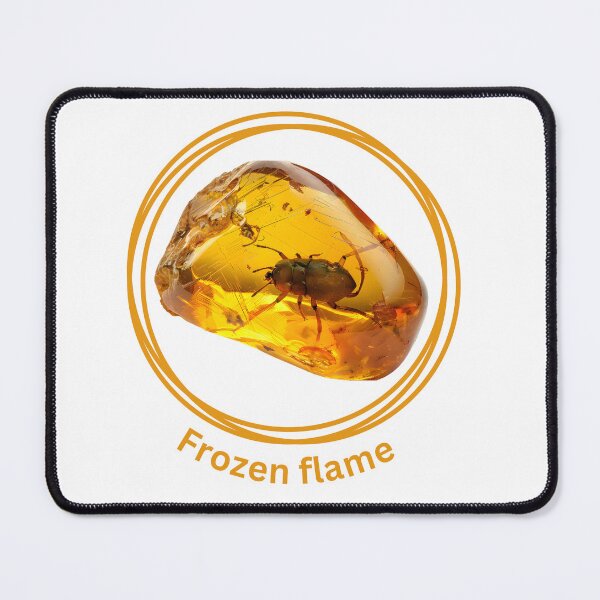 Item preview, Frozen Flame – Amber Fossil Design designed and sold by AmberWit.