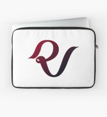 Roter Samt Laptoptasche