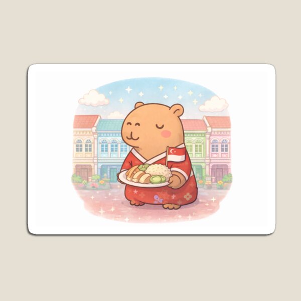 Item preview, Capy in Singapore! designed and sold by Worldwide Capy.