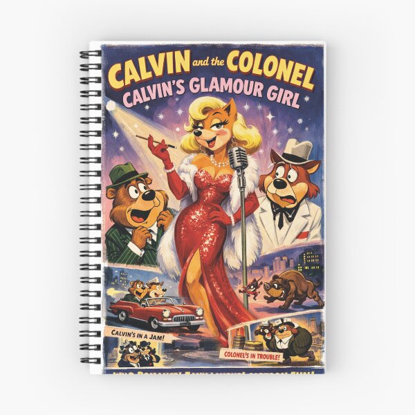 Item preview, Calvin and the Colonel Vintage Cartoon Poster designed and sold by Mauswohn.
