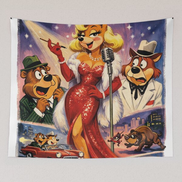 Item preview, Calvin and the Colonel Vintage Cartoon Poster designed and sold by Mauswohn.