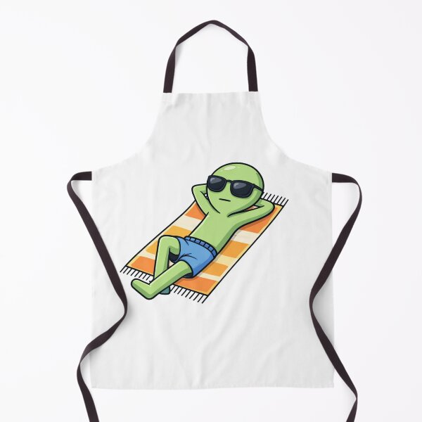 Item preview, Alien on a Beach Break designed and sold by Everyday Aliens.