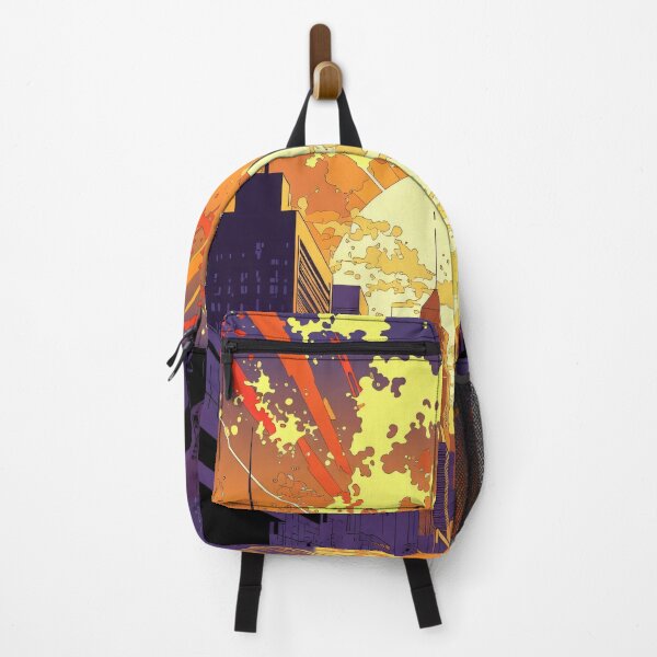 Item preview, Neon Sunset Street, Abstract Urban Sunset Road designed and sold by KiraChie.
