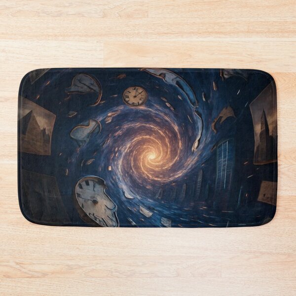 Item preview, Time Spiral | Surreal Clock Vortex | Abstract Time Travel Art designed and sold by Grind107.