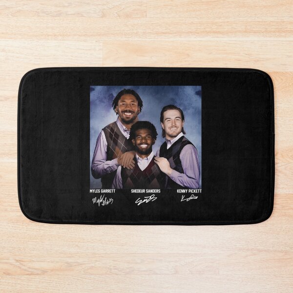 Item preview, Shedeur Sanders Kenny Pickett Myles Garrett Football Shirt Cleveland Step Bros  designed and sold by VanessaRania31.