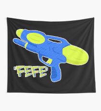 water pistol Wall Tapestry