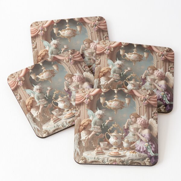 Item preview, Celestial Tea Rendezvous in Rococo Bliss designed and sold by Looyoursellf.