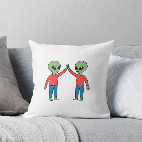 Item preview, Cosmic Two Aliens giving High Five designed and sold by Everyday Aliens.