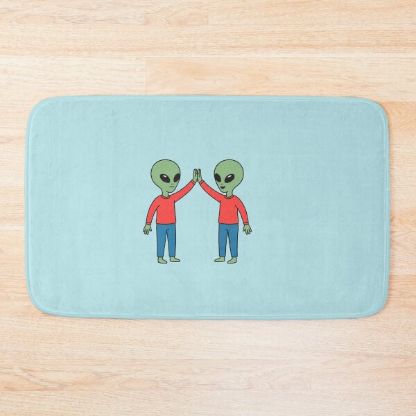 Item preview, Cosmic Two Aliens giving High Five designed and sold by Everyday Aliens.