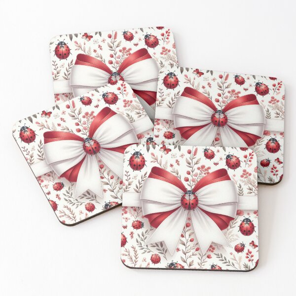 Item preview, Charming Ladybugs in Bloom designed and sold by purplesensation.
