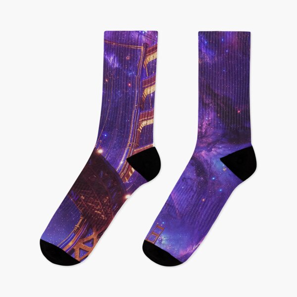 Item preview, Celestial Crossing Cosmic Suspension Bridge designed and sold by QuantumDrift.