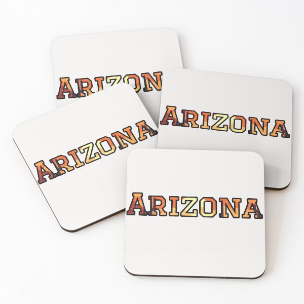 Item preview, Arizona State Design | Warm Desert Sunset Typography designed and sold by Long Family Gifts.