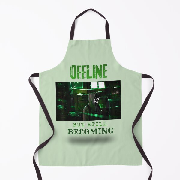 Item preview, Offline But Still Becoming – Dark Cyber Growth Aesthetic designed and sold by Innovate Light Art.