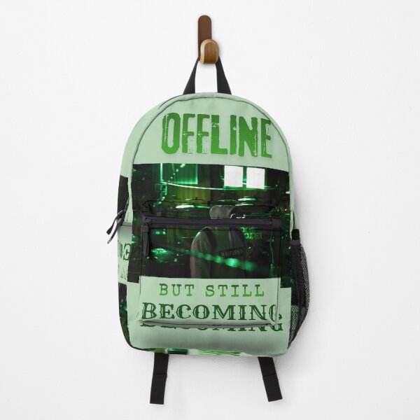 Item preview, Offline But Still Becoming – Dark Cyber Growth Aesthetic designed and sold by Innovate Light Art.