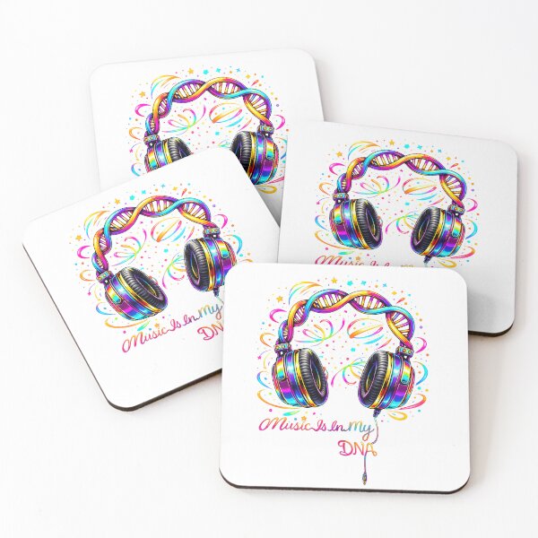 Item preview, Music Is In My DNA designed and sold by Wondergirl Wanderings.