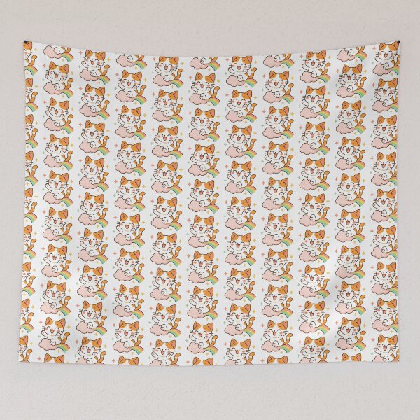 Item preview, Cute Anime Cat, Cute Kawaii Anime Cat designed and sold by graphic-genie.