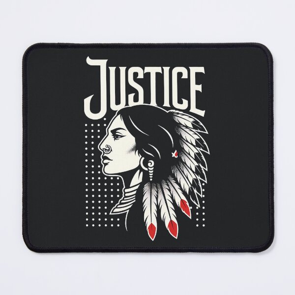 Item preview, Justice Woman – Tribal Strength Symbolic Portrait MMIW Design designed and sold by Taans-Creation.